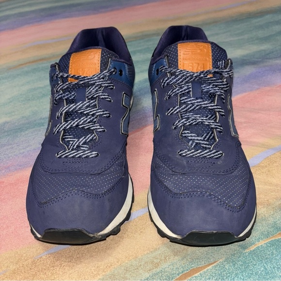 NEW BALANCE 574 Dark Cyclone sneakers men’s  size 10 shoes - Picture 2 of 10
